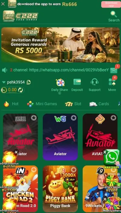 C222 Game Real Cash Earning App